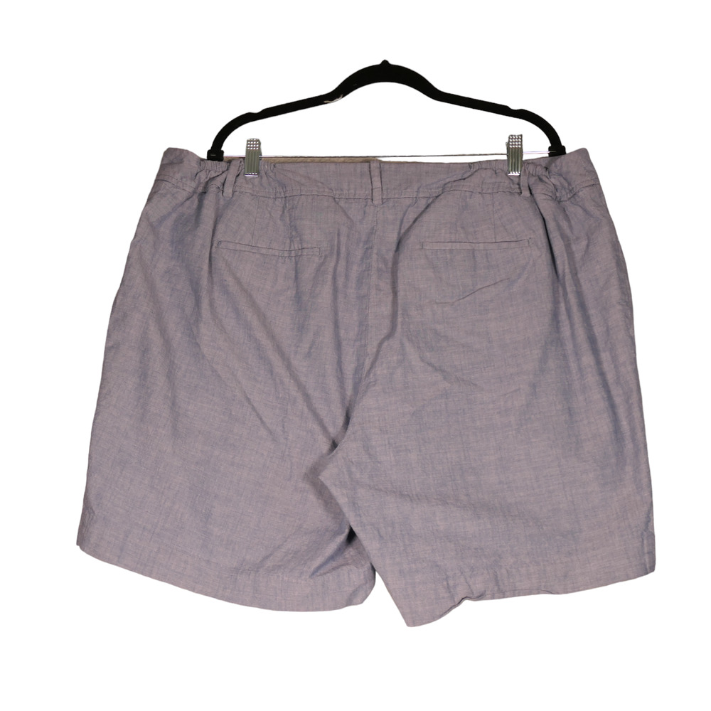 Talbots The Perfect Short Bermuda Shorts Womens 20W Blue Pockets Relaxed - Picture 2 of 9
